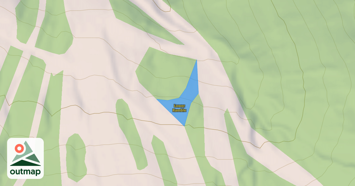 Map of Lower Ramble