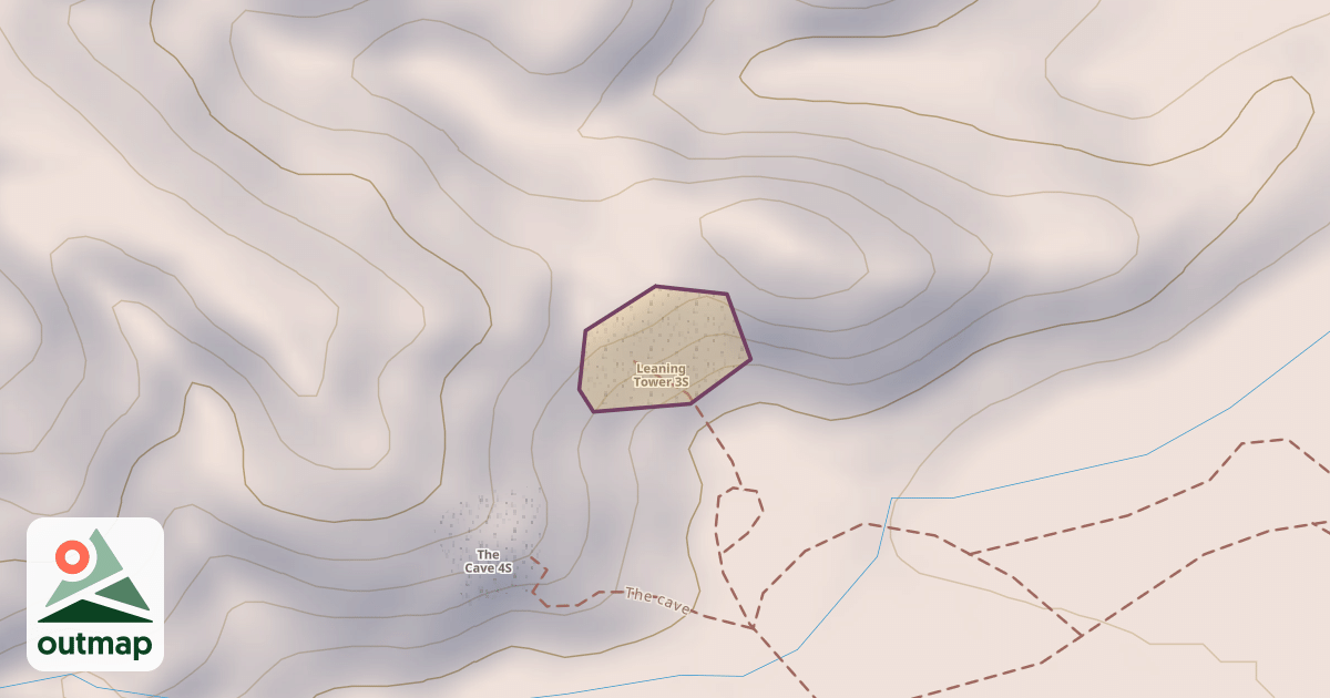 Map of Leaning Tower 3S