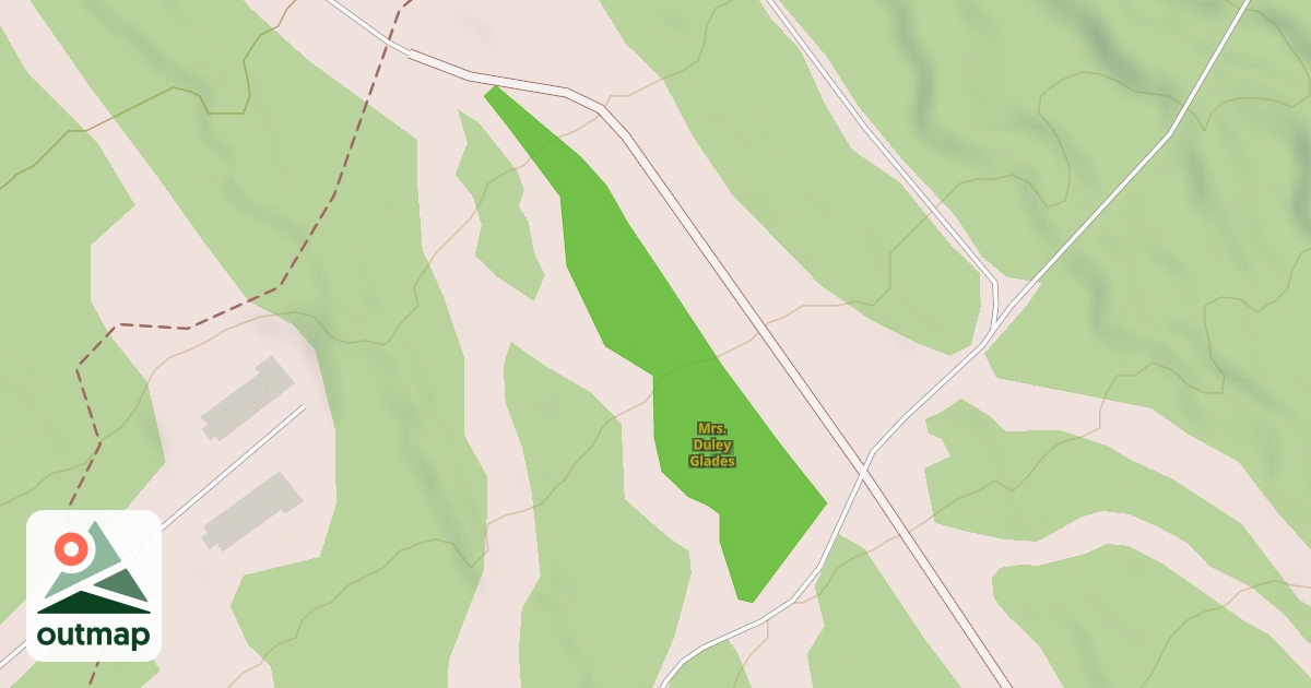 Map of Mrs. Duley Glades