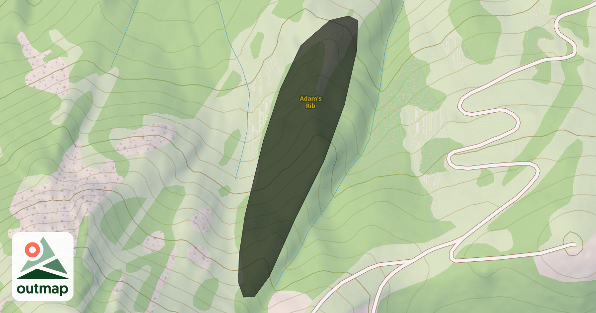 Map of Adam's Rib