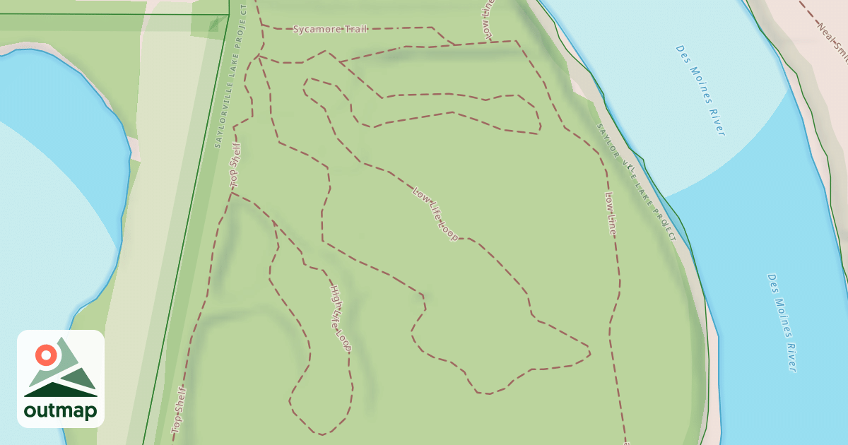 Map of Low Life Loop