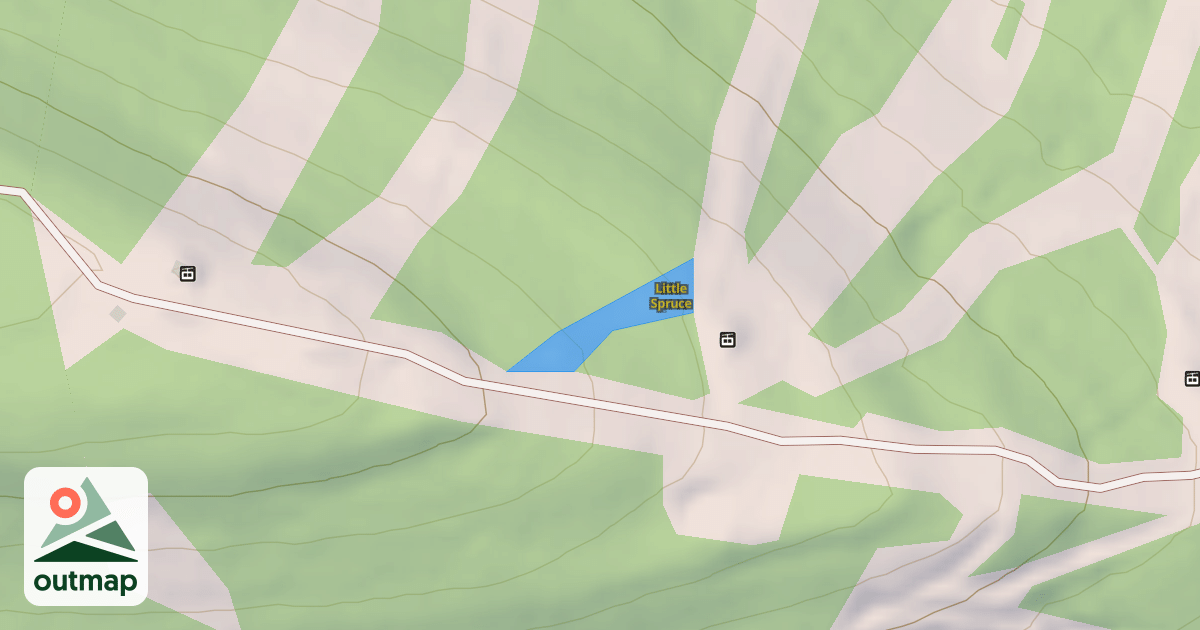 Map of Little Spruce