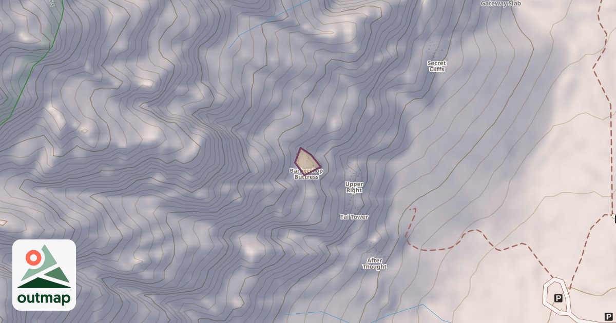 Map of Barbershop Buttress