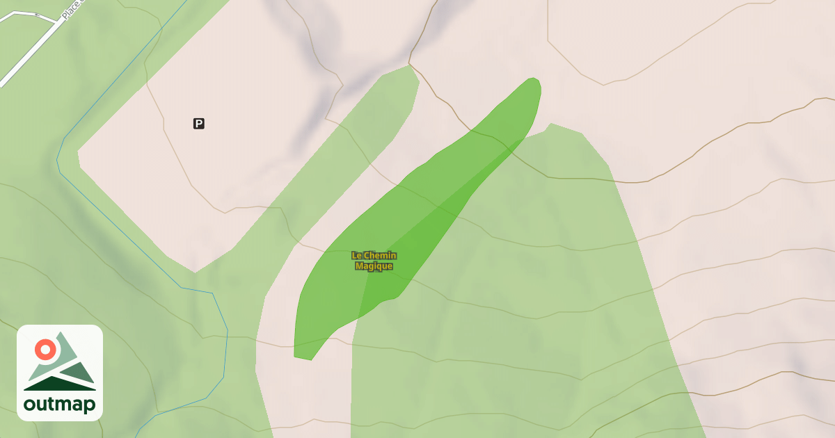 Map of Le Chemin Magique
