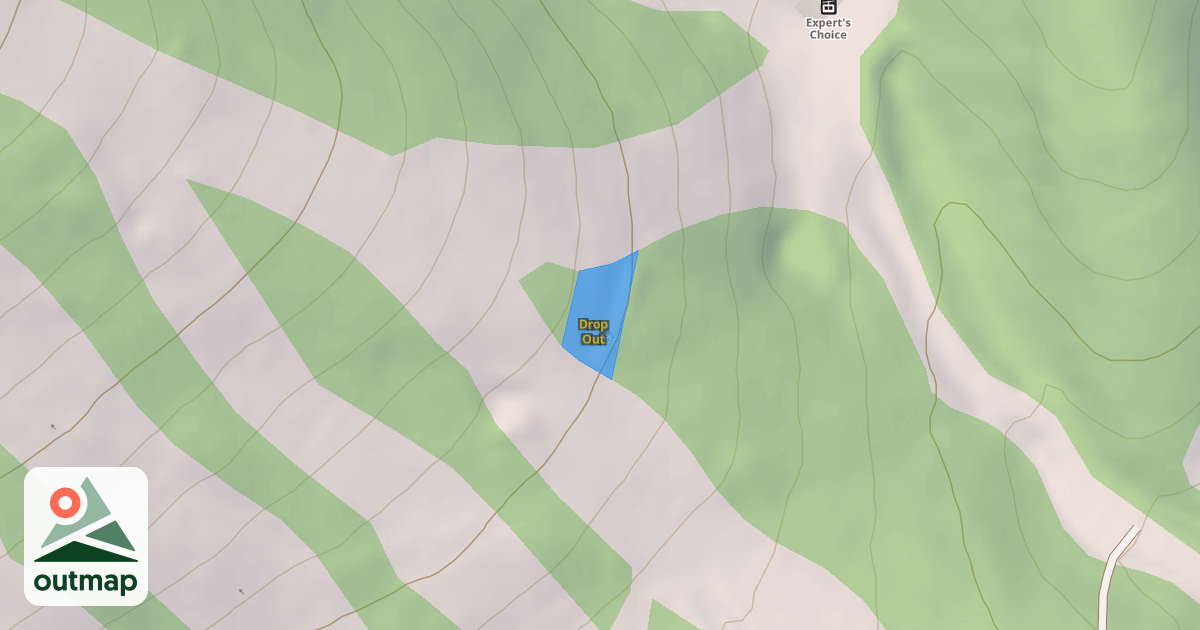 Map of Drop Out
