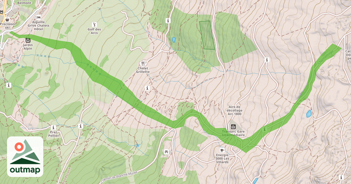 Map of Charmettoger