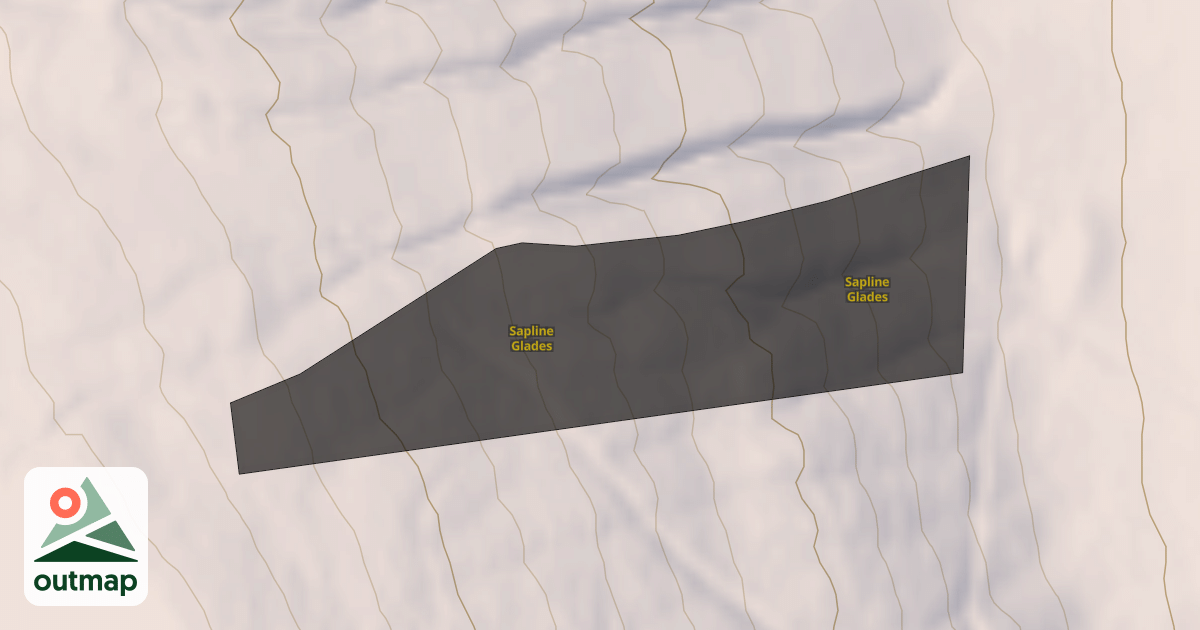 Map of Sapline Glades