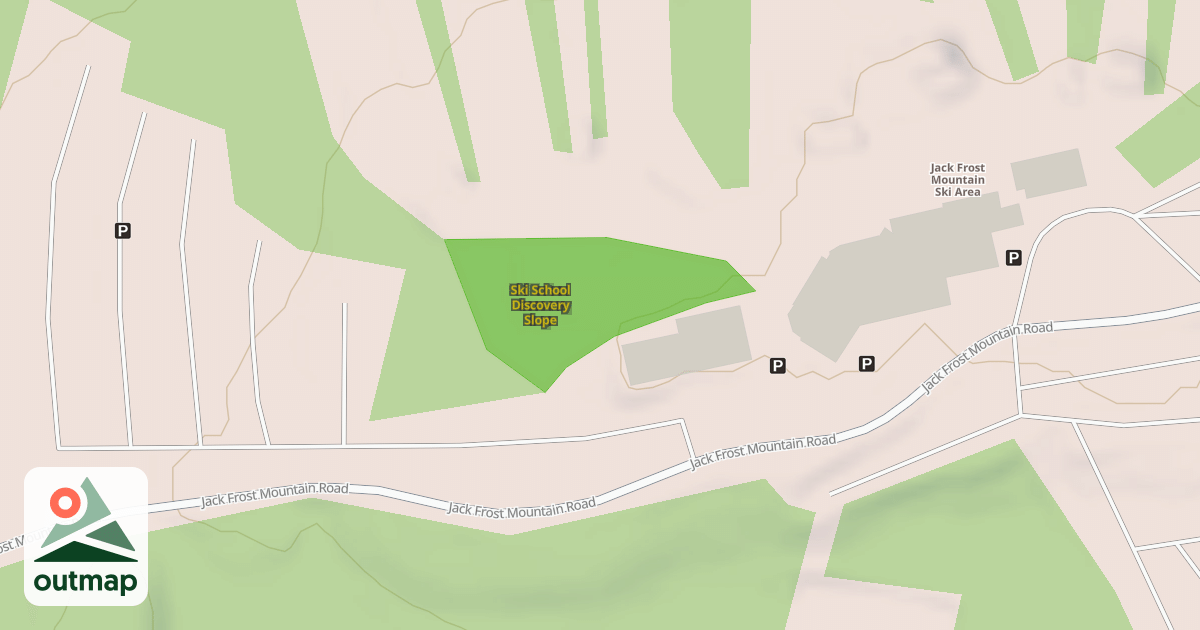 Map of Ski School Discovery Slope