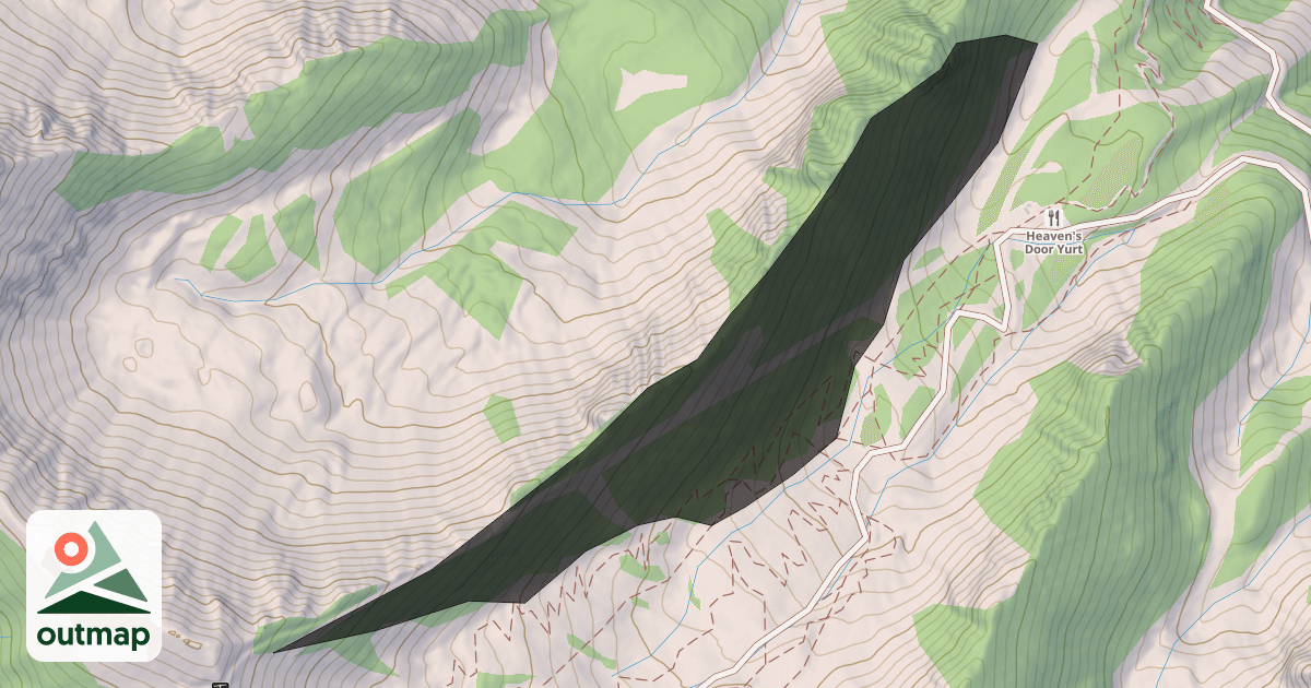 Map of Redemption Ridge