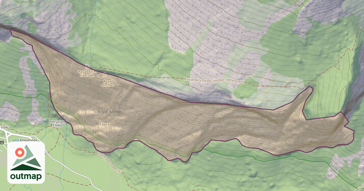 Map of Royal Arches