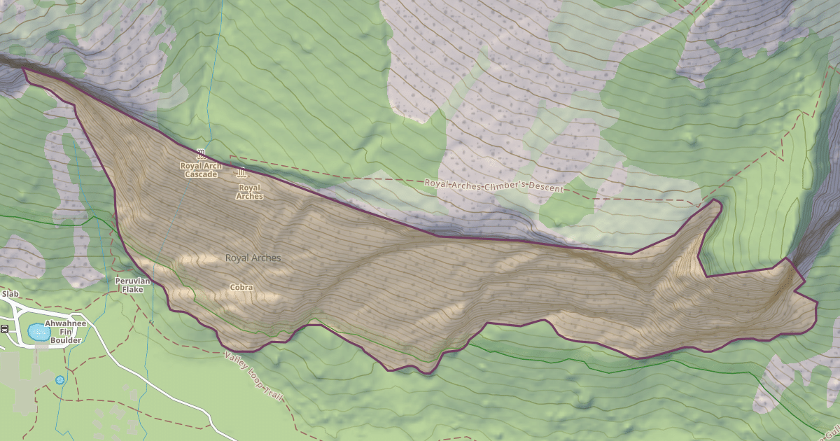 Map preview of Royal Arches
