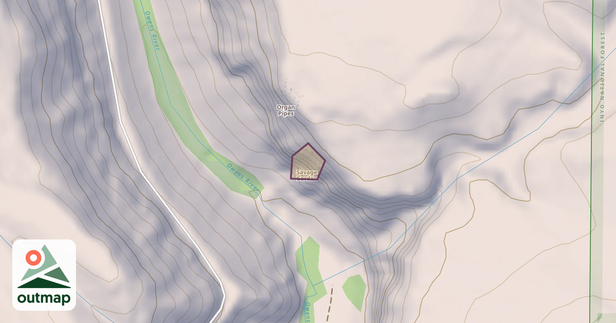 Map of Savage Garden