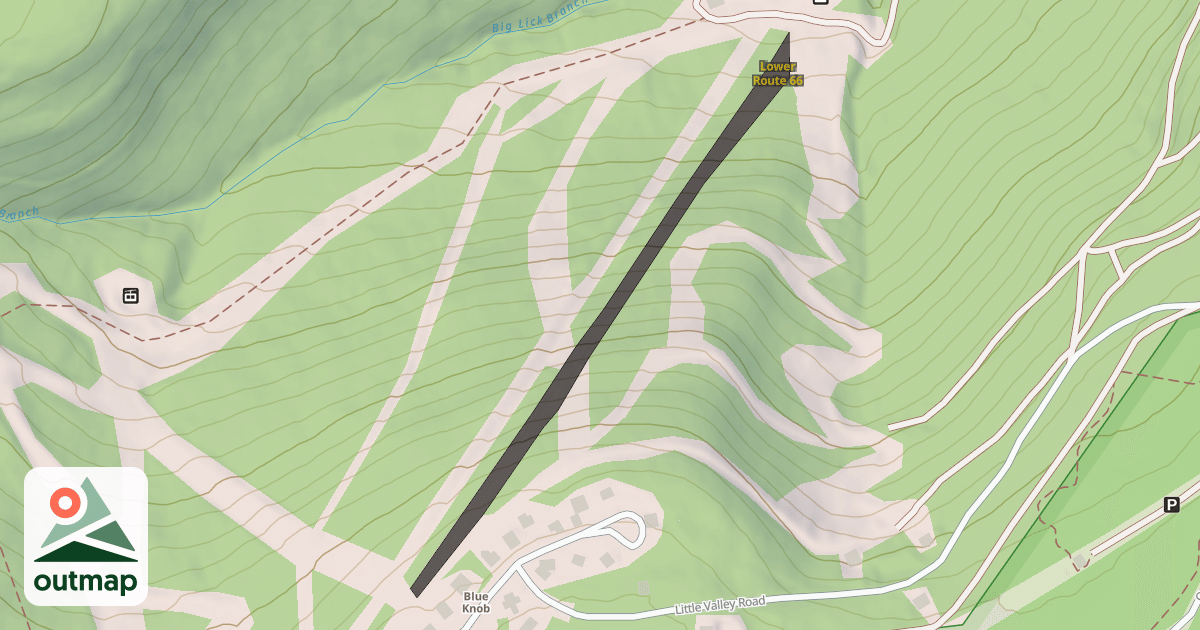 Map of Lower Route 66