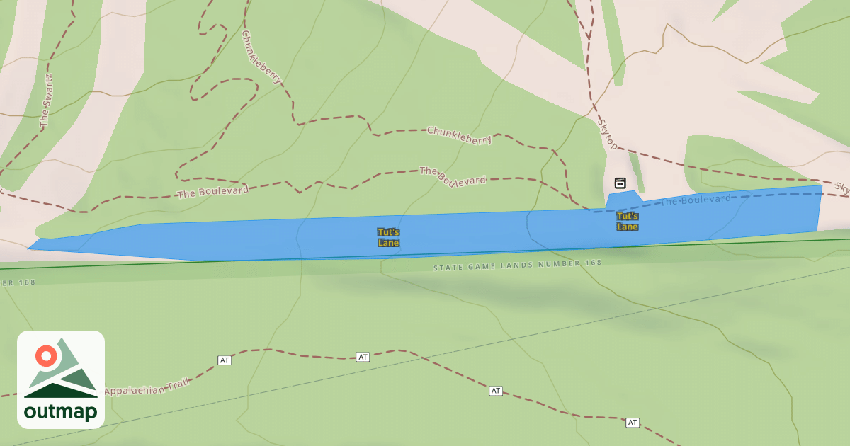 Map of Tut's Lane