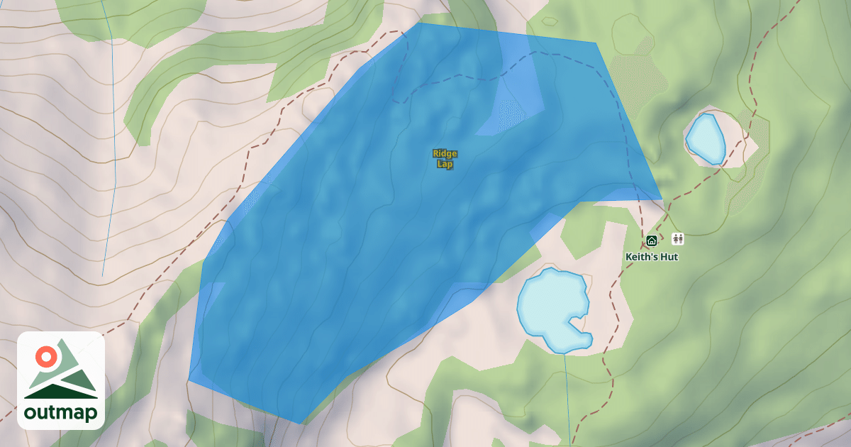 Map of Ridge Lap