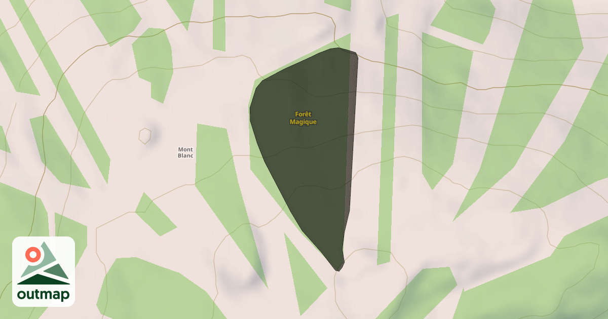 Map of Forêt Magique