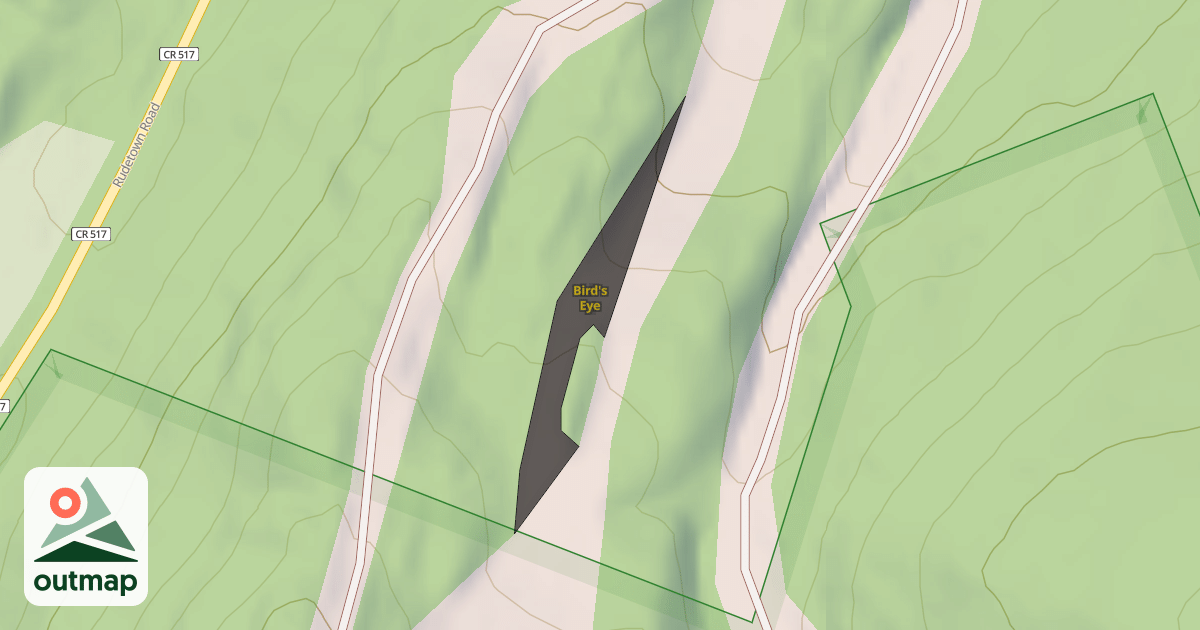 Map of Bird's Eye
