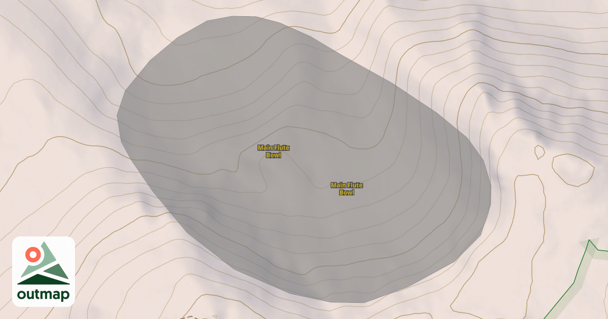 Map of Main Flute Bowl