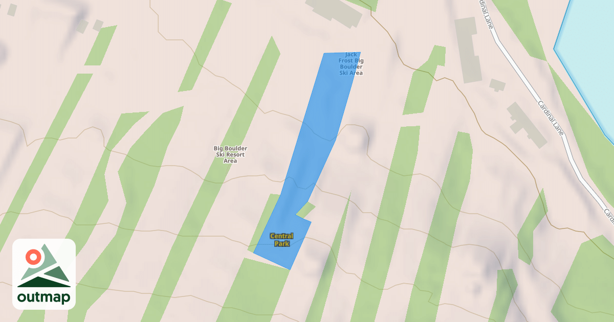 Map of Central Park