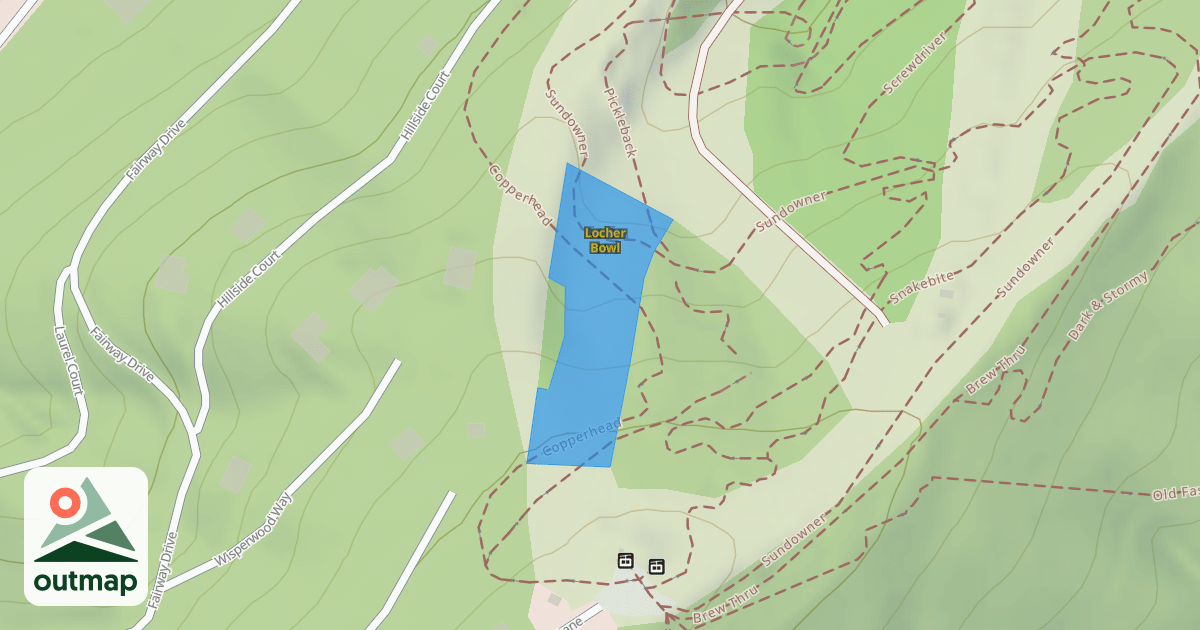 Map of Locher Bowl
