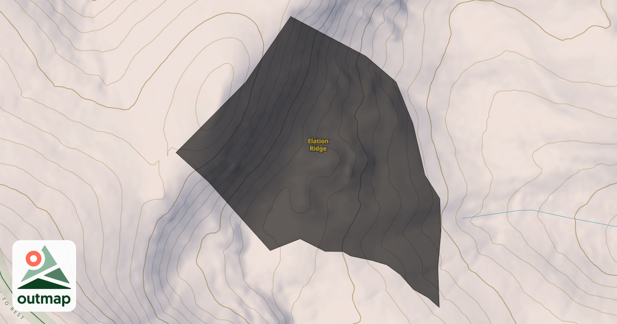 Map of Elation Ridge