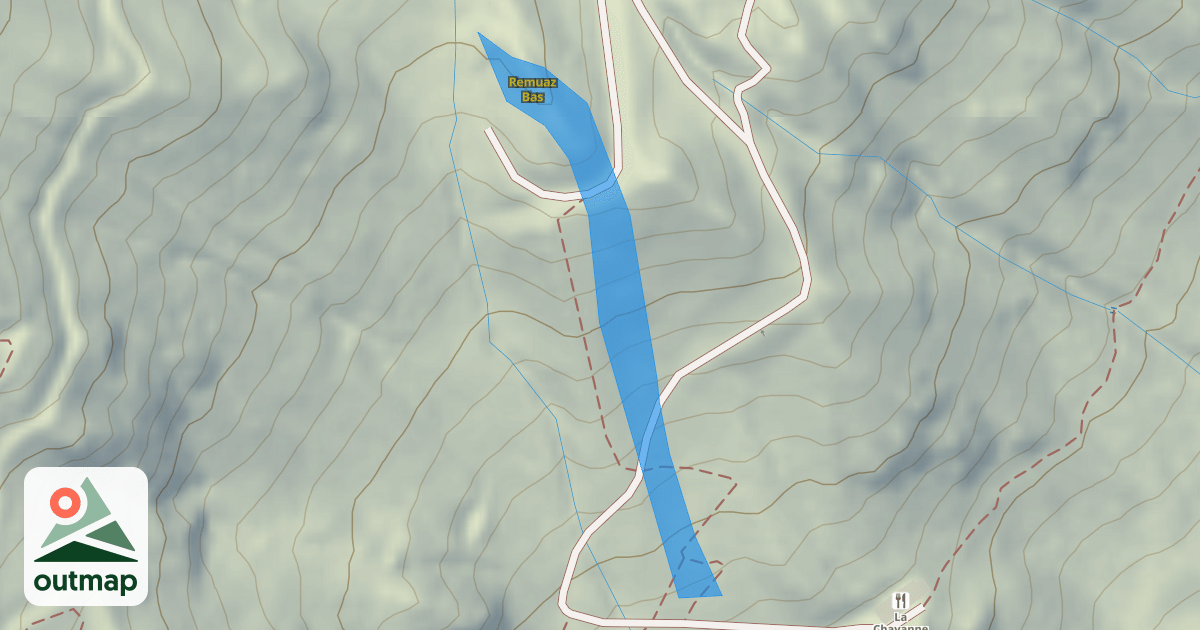 Map of Remuaz Bas