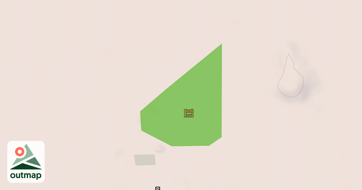 Map of Bush Road