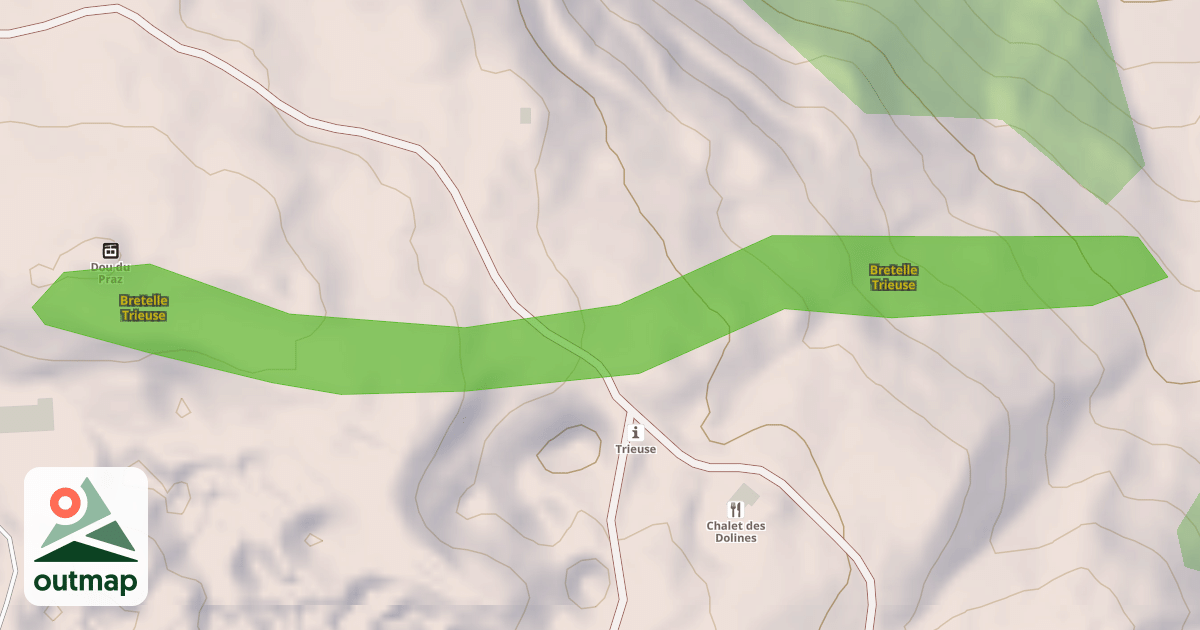 Map of Bretelle Trieuse