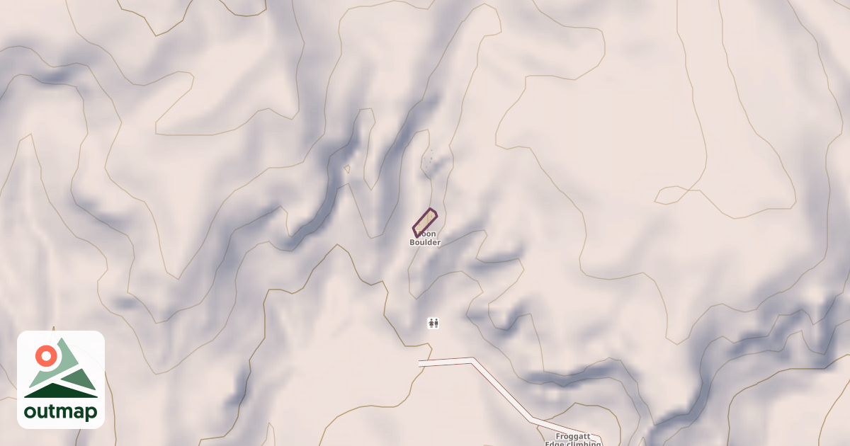 Map of Moon Boulder