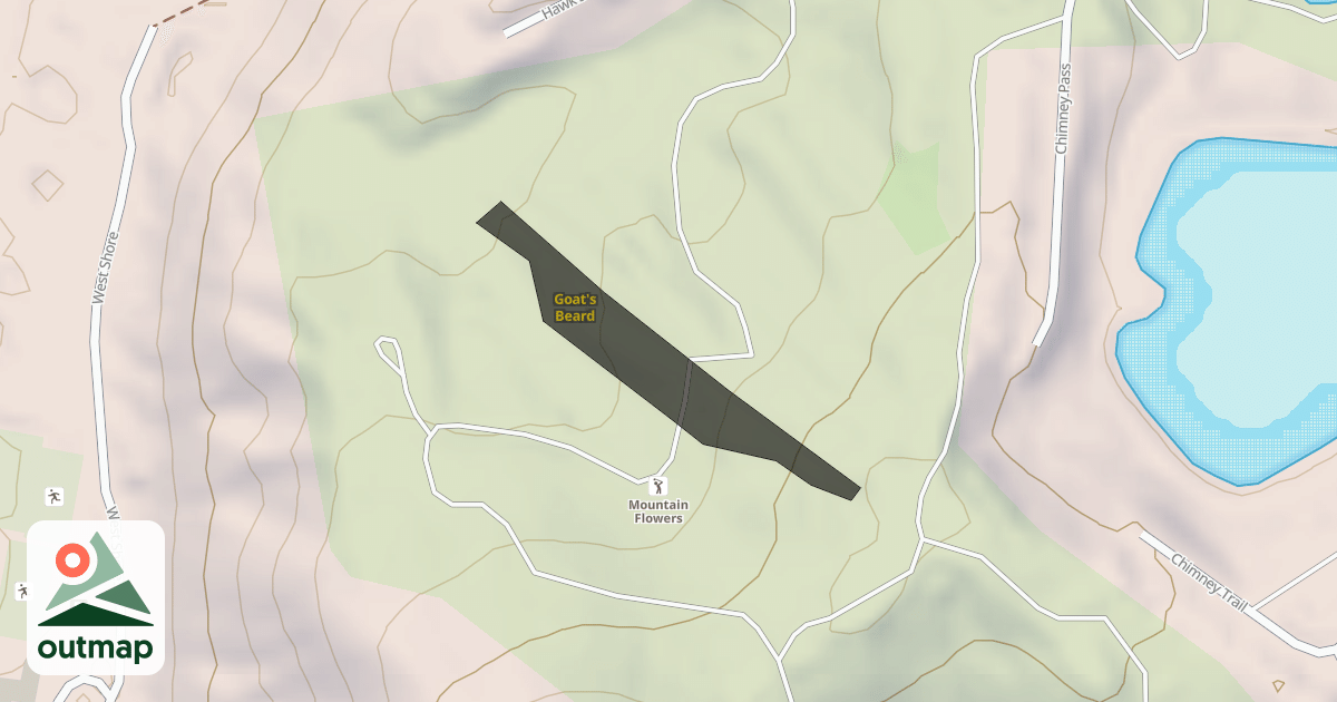 Map of Goat's Beard
