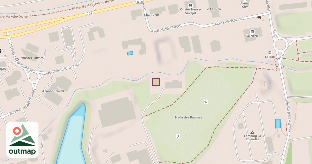 Map of Climbing Gym