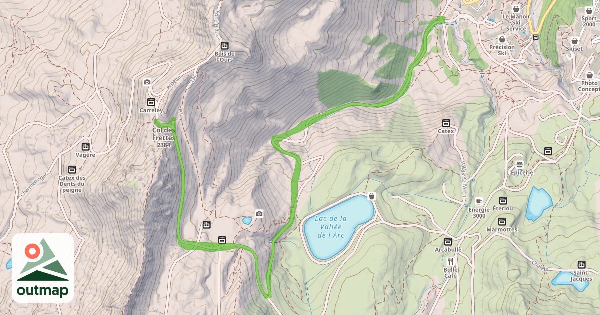 Map of Edelweiss