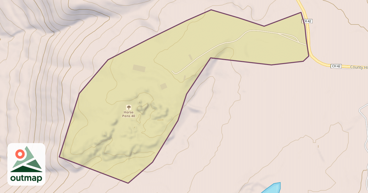 Map of Horse Pens 40