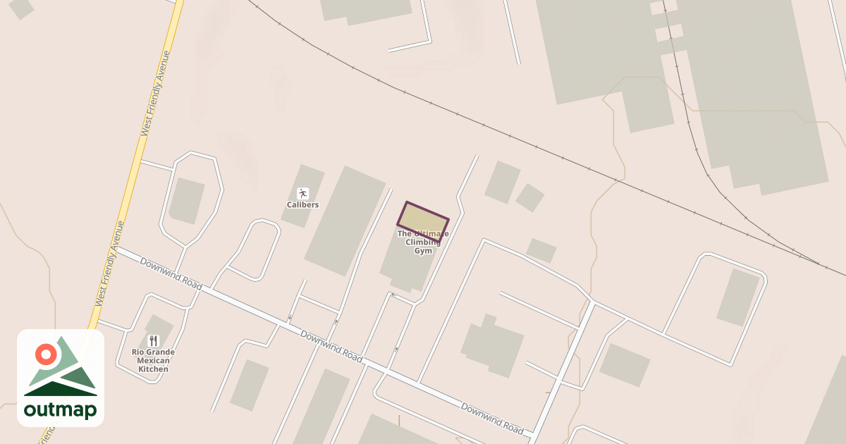 Map of The Ultimate Climbing Gym