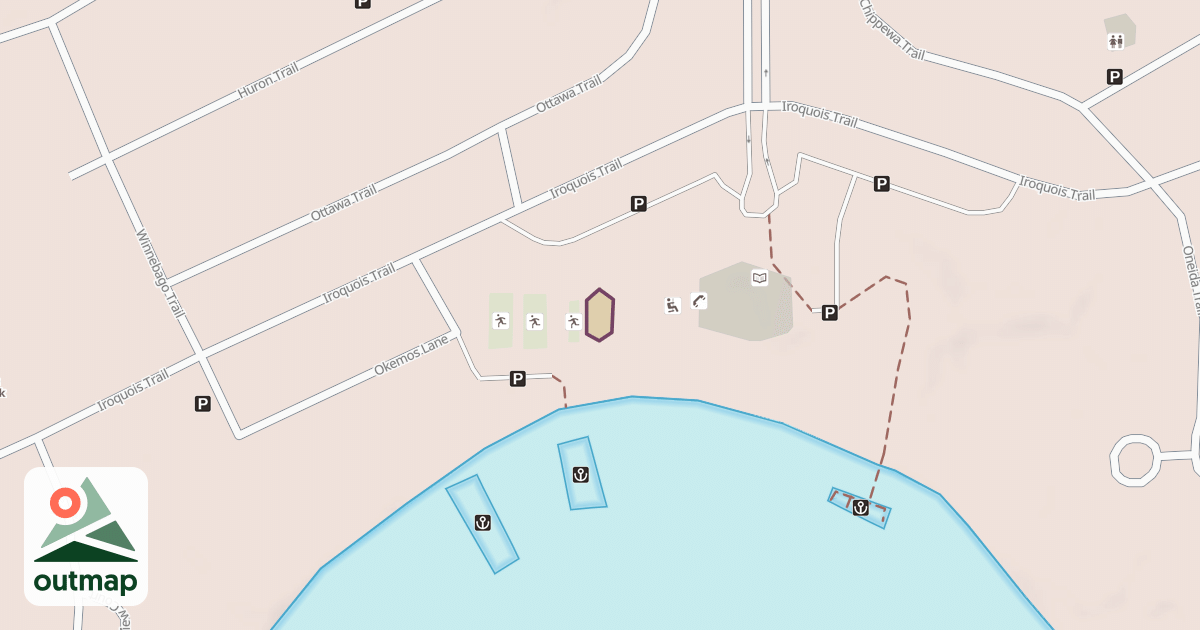 Map of Climbing Gym
