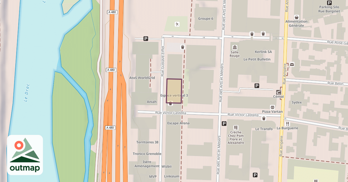 Map of Espace vertical 3