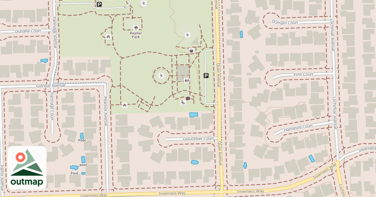 Map of Climbing Gym