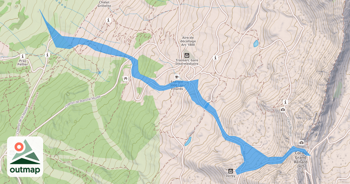 Map of Rêches