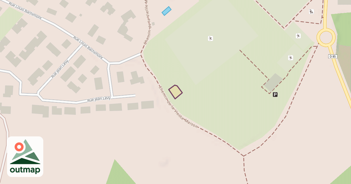 Map of Mur d'escalade