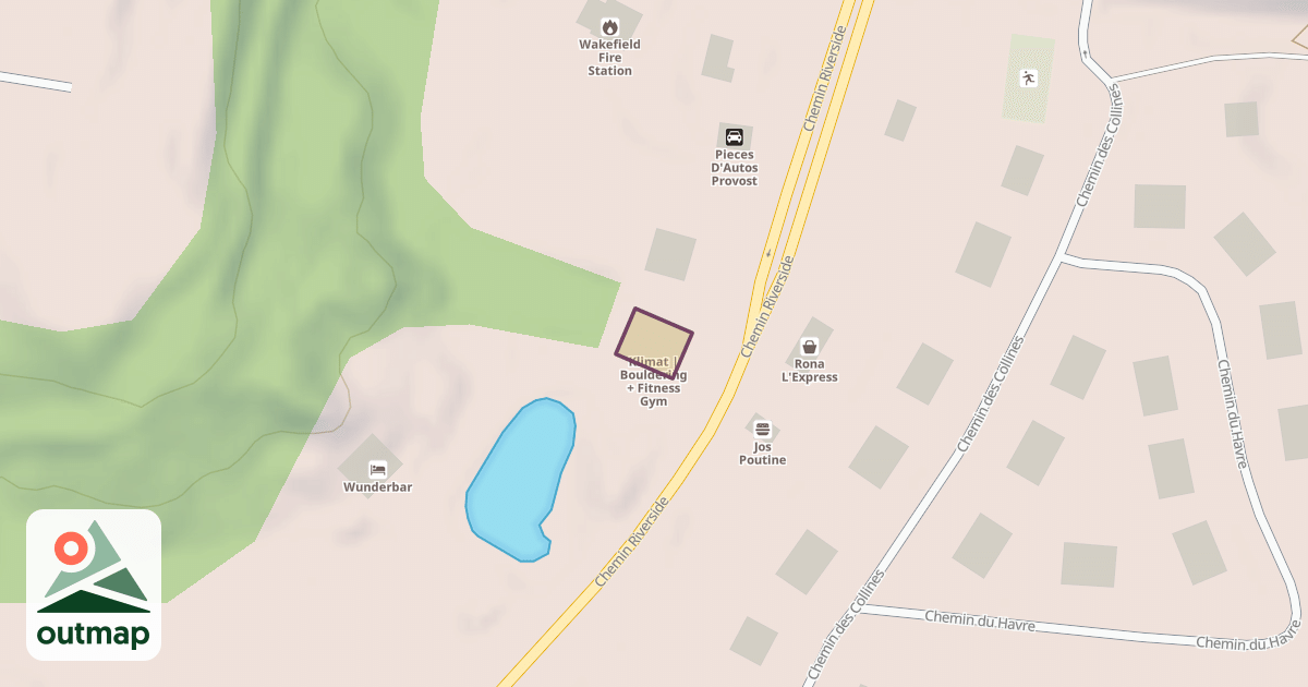 Map of Klimat | Bouldering + Fitness Gym