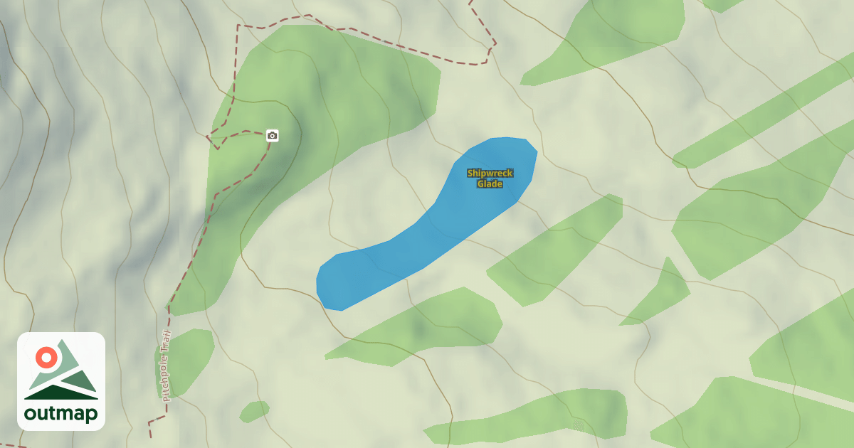 Map of Shipwreck Glade