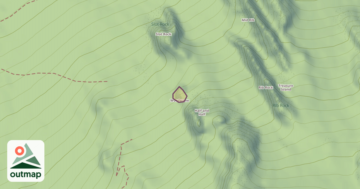 Map of Woodstone