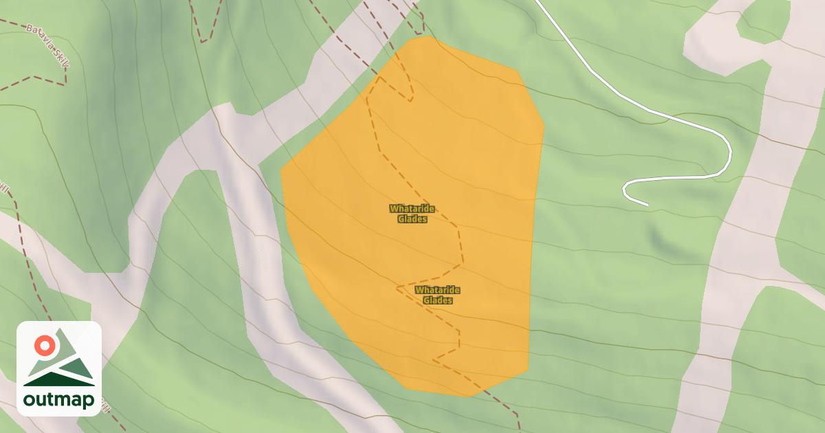 Map of Whataride Glades