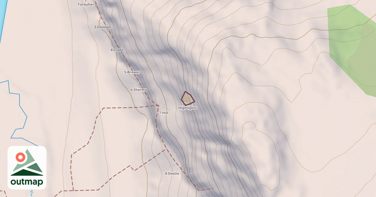 Map of Close Highlights