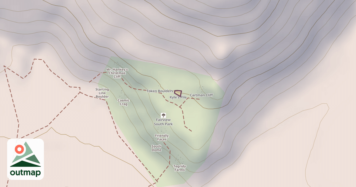 Map of Kyle's Pile