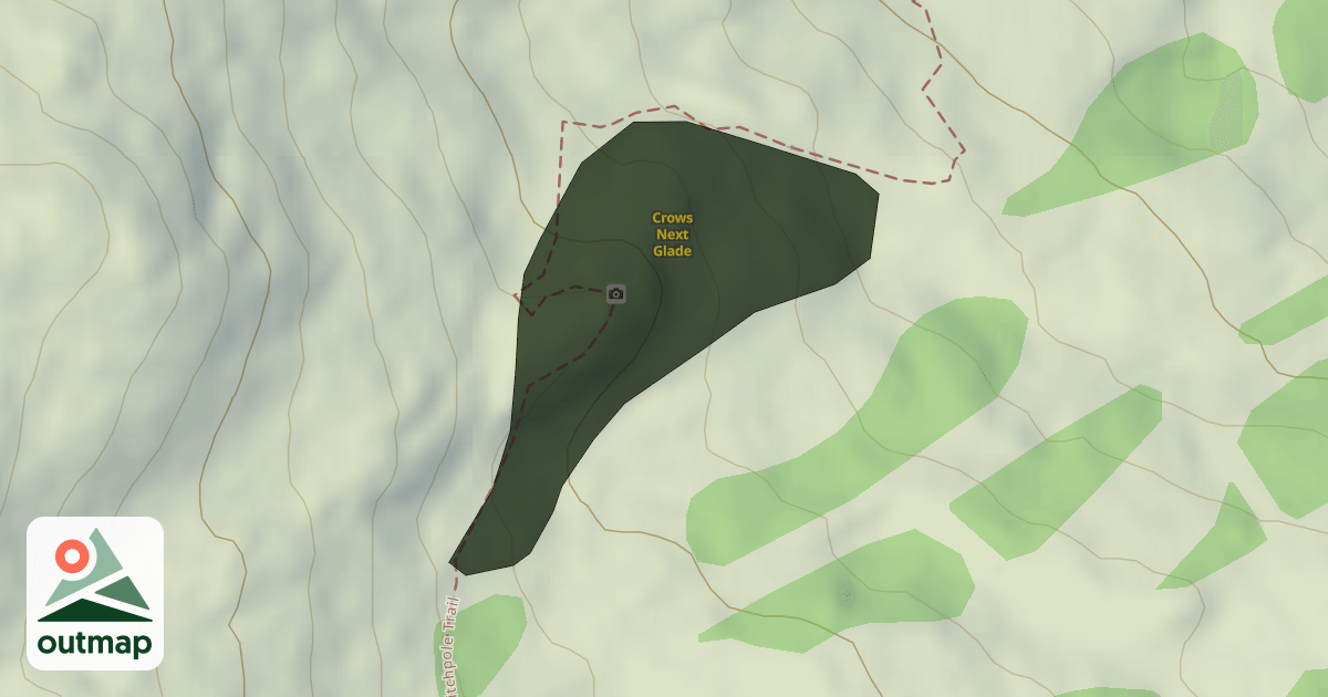 Map of Crows Next Glade