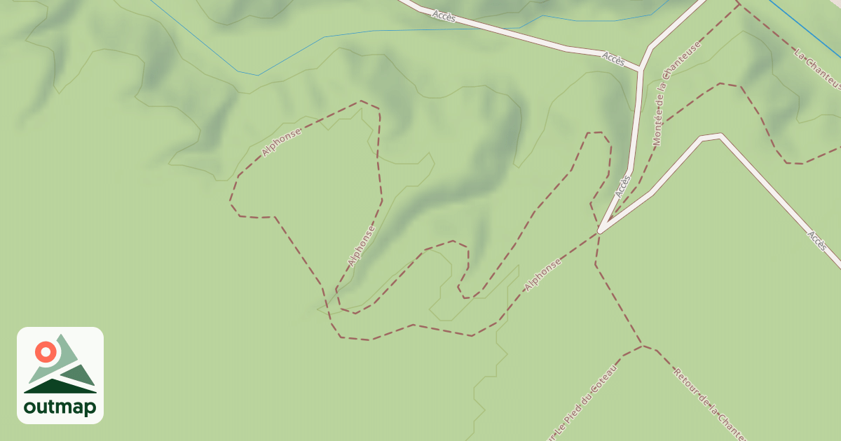 Map of Alphonse