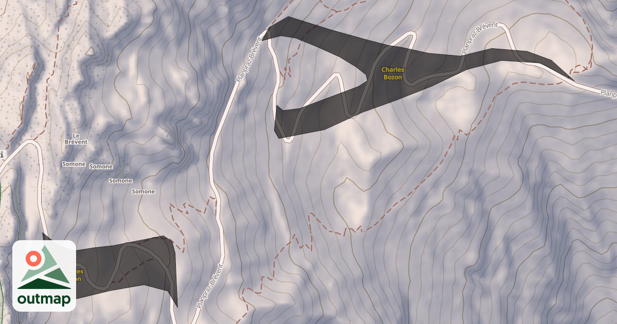 Map of Charles Bozon