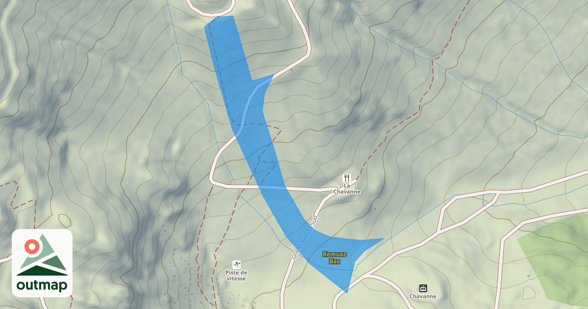 Map of Remuaz Bas