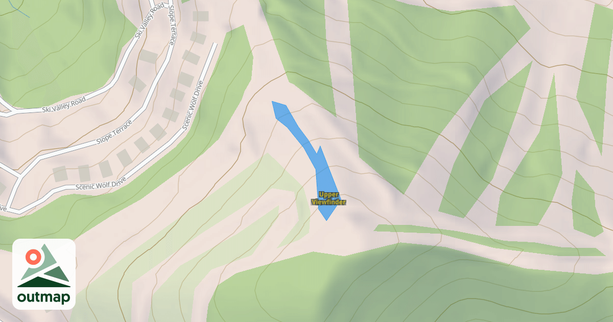 Map of Upper Viewfinder